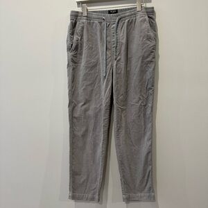 Todd Snyder Size Medium Off Duty Pull On Corduroy Pants Grey
